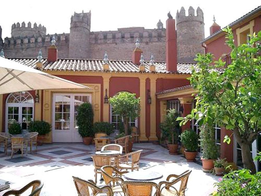 Hotel Huerta Honda Zafra Esterno foto